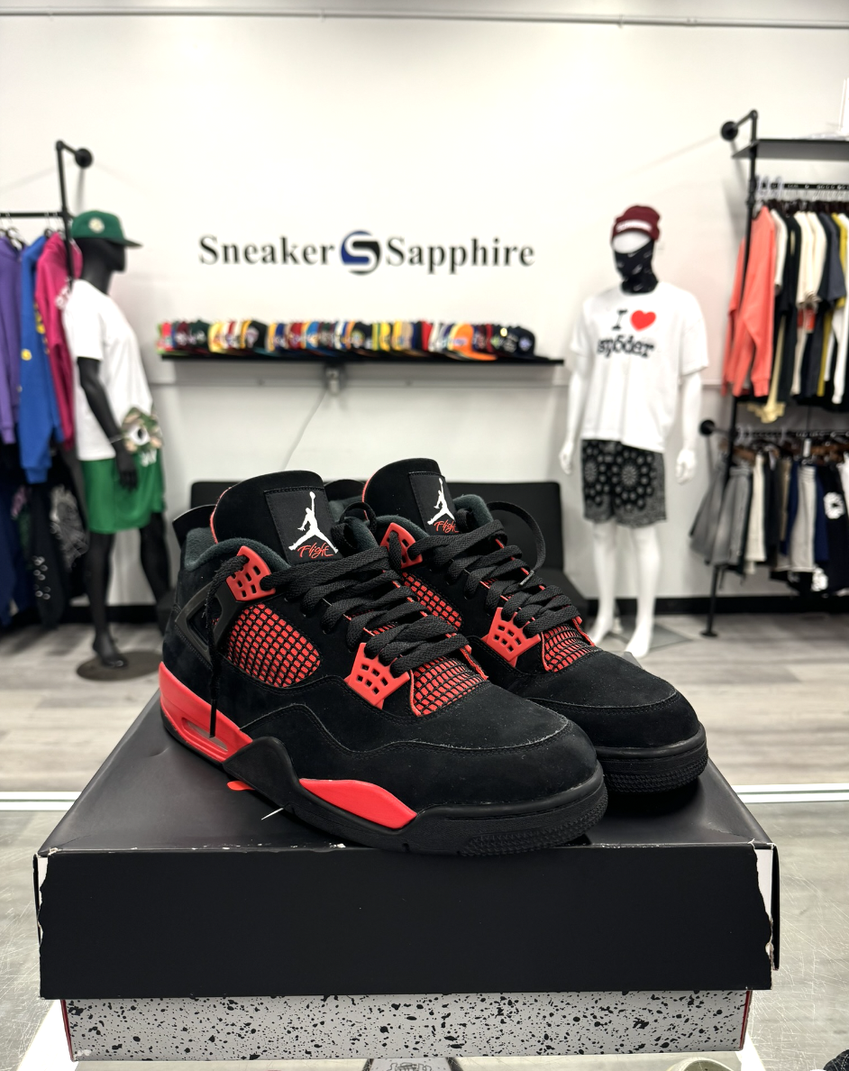Air Jordan 4 Retro Red Thunder — Sneaker Sapphire